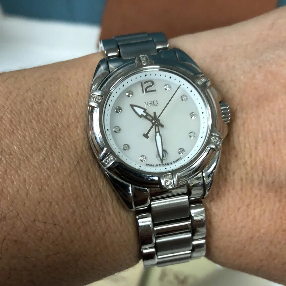Ladies ESQ by Movado‎ women’s watch in original box manual